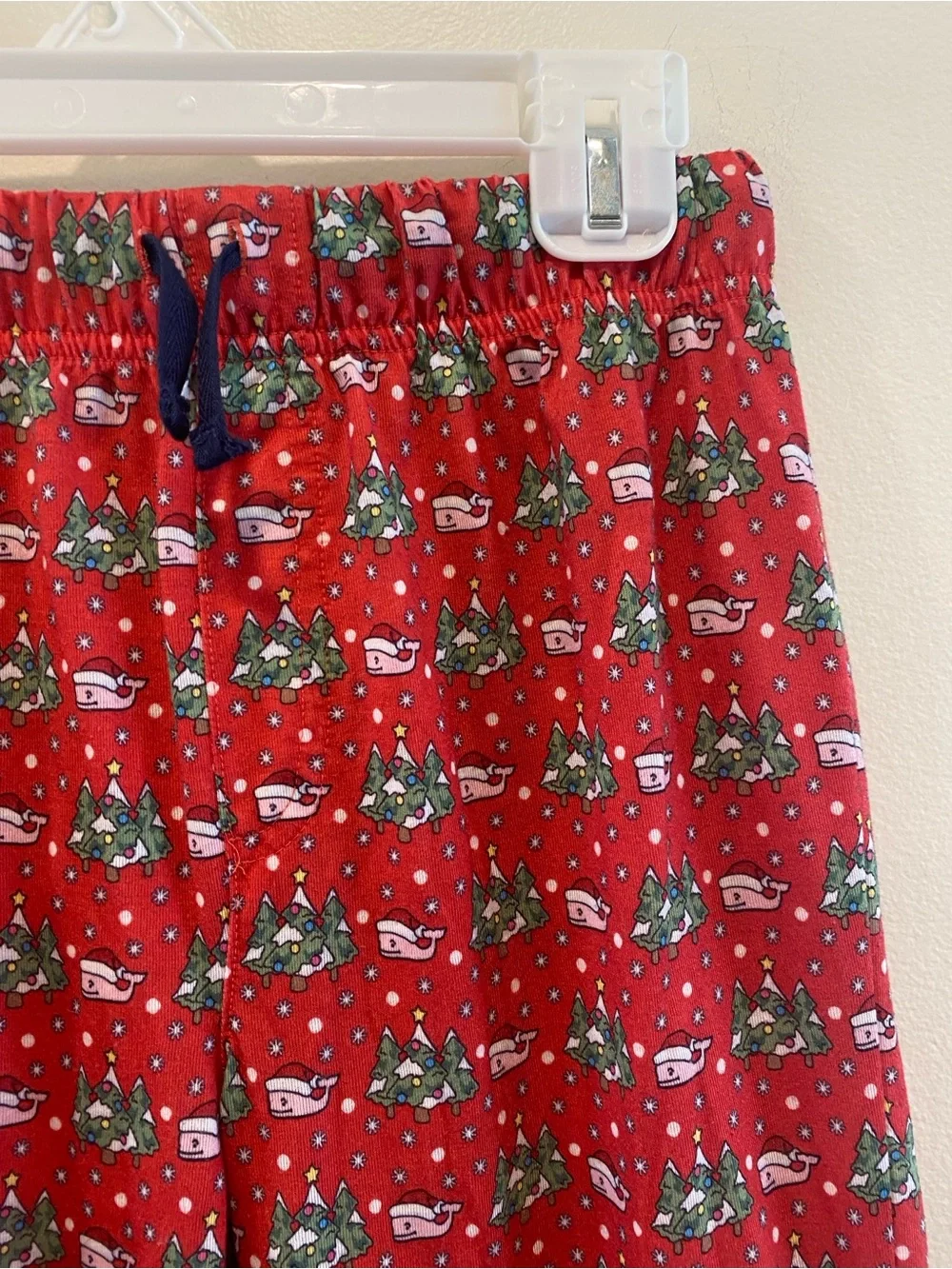 Vineyard vines boys knit pajama pants in size M 12-14 years Christmas holiday